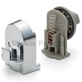 2 x Shower Door Hooks/Roller/Runners Spare Parts B5