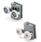 '--Set of 2 Shower Door Rollers/Runners 23mm or 26mm Wheel Diameter Top & Bottom BE-M04