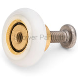4 x D1 Shower Door Rollers/Runners/Wheels 19mm Wheel Diameter Replacement Parts