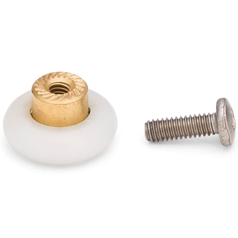 4 x D1 Shower Door Rollers/Runners/Wheels 19mm Wheel Diameter Replacement Parts