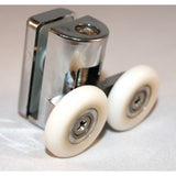 2 x Shower Door Double Top Rollers/Runners/ Replacements/ Spares/Wheels 23mm or 25mm Wheel Diameter L073