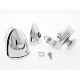 2 x Chromeplate Single Top/Up Shower Door Rollers/Runners 22mm Wheel Diameter SS1