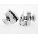 2 x Chromeplate Single Top/Up Shower Door Rollers/Runners 22mm Wheel Diameter SS1