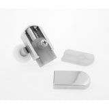 Set of 2 Double Shower Door Rollers/Runners/ Guides/Wheels 23mm or 25mm Wheel Diameter Chrome L105