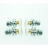 4 x Shower Door Rollers/ Runners / Pulleys / Wheels 23mm or 25mm Wheel Diameter L060-1