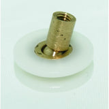 4 x Shower Door Rollers V Grooved Ball Joint Runners/Wheels 20mm Wheel Diameter LW045