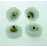 4 x Shower Door Rollers/Runners/Wheels V Grooved 23mm Wheel Diameter L041-V