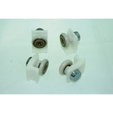 Set of 4 Shower Door Rollers/Runners /Guides/ Wheels 19mm Wheel Diameter L019-1