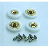 4 x Shower Door Rollers/Runners/ Spares/Guides/Wheels 22mm Wheel Diameter L011i