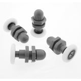 4 x Replacement Shower Door Rollers/Runners/ Wheels 23mm 25mm or 27mm Wheel Diameter K003a