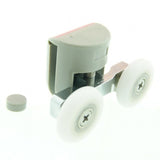 2 x Double Top Shower Door Rollers/Runners/Wheels 20mm, 22mm, 23mm or 25mm Wheel Diameter L082