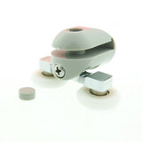 2 x Double Top Shower Door Rollers/Runners/Wheels 20mm, 22mm, 23mm or 25mm Wheel Diameter L082