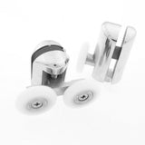 Set of 4 Shower Door RollersRunners/Spares 23mm or 25mm Wheel Diameter Single + Double L061-L069