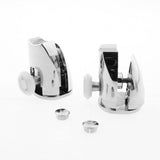 2 x Chromeplate Single Bottom/Lower Shower Door Rollers /Runners 18mm Wheel Diameter SS1