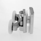 2 x Top Zinc Alloy Shower Door Rollers/Runners/Wheels 26mm Wheel Diameter K054