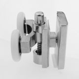 2 x Bottom Zinc Alloy Shower Door Rollers/Runners/Wheels 26mm Wheel Diameter K054