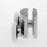 Set of 1 x Top and 1 x Bottom Zinc Alloy Shower Door Rollers/Runners/Wheels 27mm Wheel Diameter K052