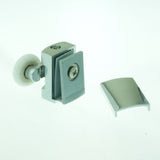 2 x Twin Top Zinc Alloy Shower Door Rollers/Runners/Spares 23mm Wheel Diameter L101