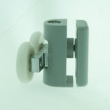 2 x Double Top Shower Door Rollers/Runners/Wheels 23mm or 25mm Wheel Diameter Replacements L073P