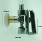 2 x Twin Bottom Zinc Alloy Shower Door Rollers/Runners/Spares 20mm Wheels L090