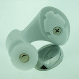 2 x Shower Door Rollers /Roller/ Wheels/Runners Ball Joint Small 22mm Wheel Diameter B4