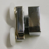 1 x Chrome Plated Top Double Shower Door Roller/Runner 21mm Wheel Diameter AT9