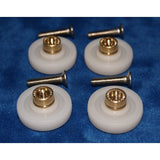 4 x Shower Door Rollers 21mm Wheel Diameter L049