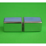 Shower Door Handle/Knob Chrome Zinc Alloy Square Shaped L066