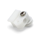 1 x Interchangeable Single Shower Door Grooved Rollers/Runners 16mm Wheel Diameter E11