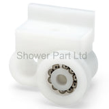 1 x Interchangeable Single Shower Door Grooved Rollers/Runners 16mm Wheel Diameter E11