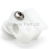 1 x Interchangeable Single Shower Door Grooved Rollers/Runners 16mm Wheel Diameter E11
