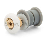 2 x E9 Shower Door Rollers /Runners/Wheels/Pulleys 19mm Wheel Diameter. Suitable for Aqata Exclusive Solutions and many other showers.