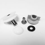 1 x Grooved/Circled Slot Top Roller/Runner/25mm Wheel ERM1