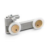 Set of 2 Top and Bottom shower door rollers/runners 28mm Wheel Diameter ERM2