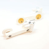 Set of 2 Top and Bottom shower door rollers/runners 28mm Wheel Diameter ERM2
