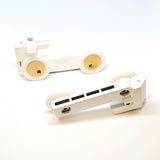 Set of 2 Top and Bottom shower door rollers/runners 28mm Wheel Diameter ERM2