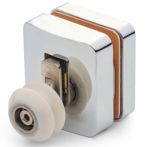1 x Kermi Zinc Alloy Bottom Shower Door Roller 23mm Pivot Wheel ERM4