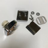 1 x Zinc Alloy Top Shower Door Roller 23mm Pivot Wheel ERM4