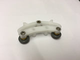 1 x Shower Door Rollers/Runners Triple Wheels 17mm Wheel Diameter KH2