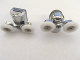 2 x Double Top Shower Door Rollers/Runners/Wheels 23mm  Wheel Diameter RU2