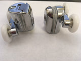 2 x Double Top Shower Door Rollers/Runners/Wheels 23mm  Wheel Diameter RU2