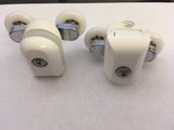 2 x Double Top Shower Door Rollers/Runners/Wheels 23mm  Wheel Diameter RU2