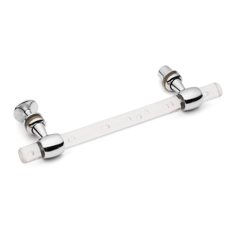 Shower Bath Clear Bubble Crystal Door Handle/Knob Chrome K006