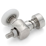 1 x Replacement Bottom/Lower Shower Door Rollers/Runners/Wheels 25mm Wheel Diameter K020