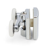 2 x Twin Top Zinc Alloy Shower Door Rollers/Runners/Wheels 23mm Wheel Diameter K021