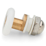 4 x Shower Door Rollers/Runners/Wheels Wheel Diameter 19mm, 23mm, 25mm or 27mm K041
