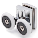 Set of Top and Bottom Zinc Alloy Shower Door Rollers/Runners/Wheels 26mm Wheel Diameter K051