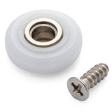 4 x Shower Door Rollers/Wheels 18.5mm Wheel Diameter KH1i