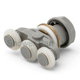 1 x Shower Door Roller/ Runners/ 19mm wheels diameter Triple wheels KH3