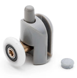 Set of 4 Single Shower Door Rollers/Runners/ Wheels/Pulleys 23mm, 25mm or 26mm Wheel Diameter L001